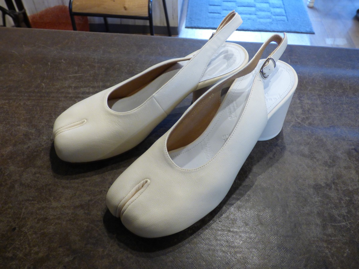 Maison Margiela（メゾンマルジェラ）足袋シューズの靴底をハーフ